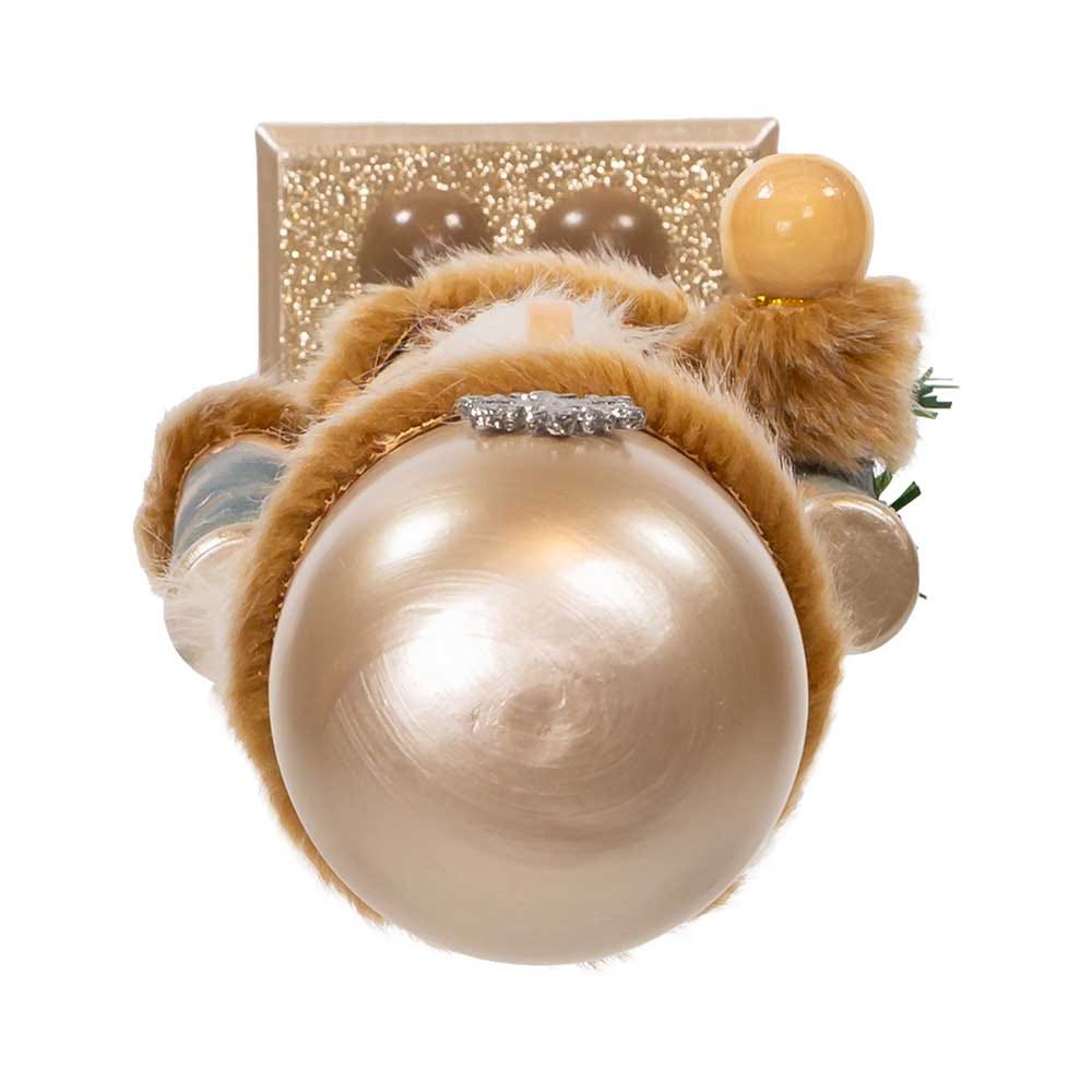 Kurt Adler 15-Inch Wooden Rustic Glamour Nutcracker